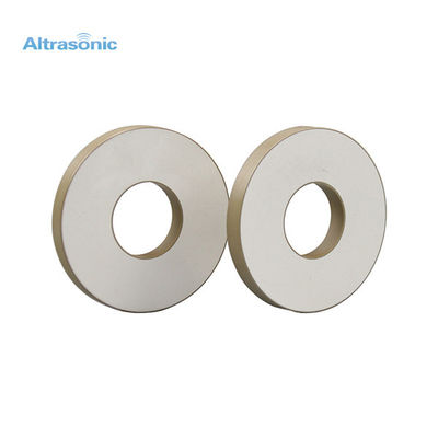 Trasduttore ultrasonico ceramico piezo-elettrico di millimetro Ring For 20KHhz del diametro 50
