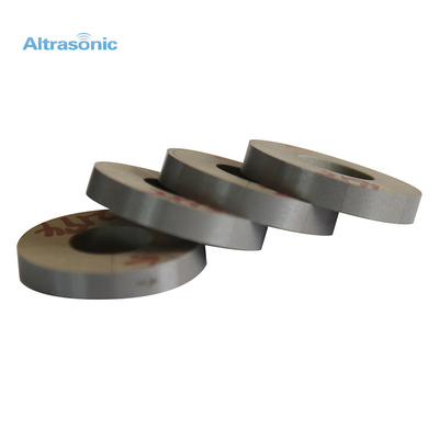 dischi ceramici PZT8 di 50*17*5mm per il trasduttore ultrasonico con la sinterizzazione ad alta temperatura