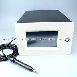 Saldatrice di plastica ultrasonica dell'alloggio di alluminio o di nylon con il generatore di Digital