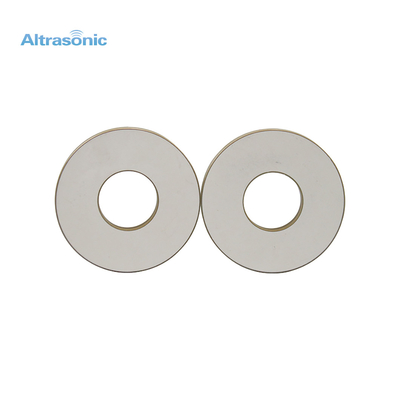 dischi ceramici PZT8 di 50*17*5mm per il trasduttore ultrasonico con la sinterizzazione ad alta temperatura
