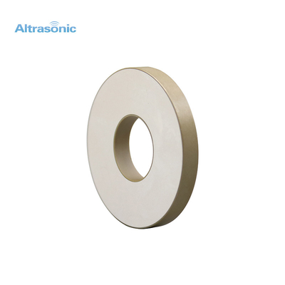 dischi ceramici PZT8 di 50*17*5mm per il trasduttore ultrasonico con la sinterizzazione ad alta temperatura